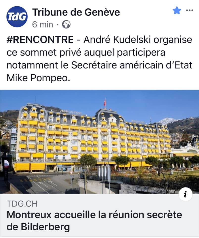 Bilderberg & GILETS JAUNES à Montreux !